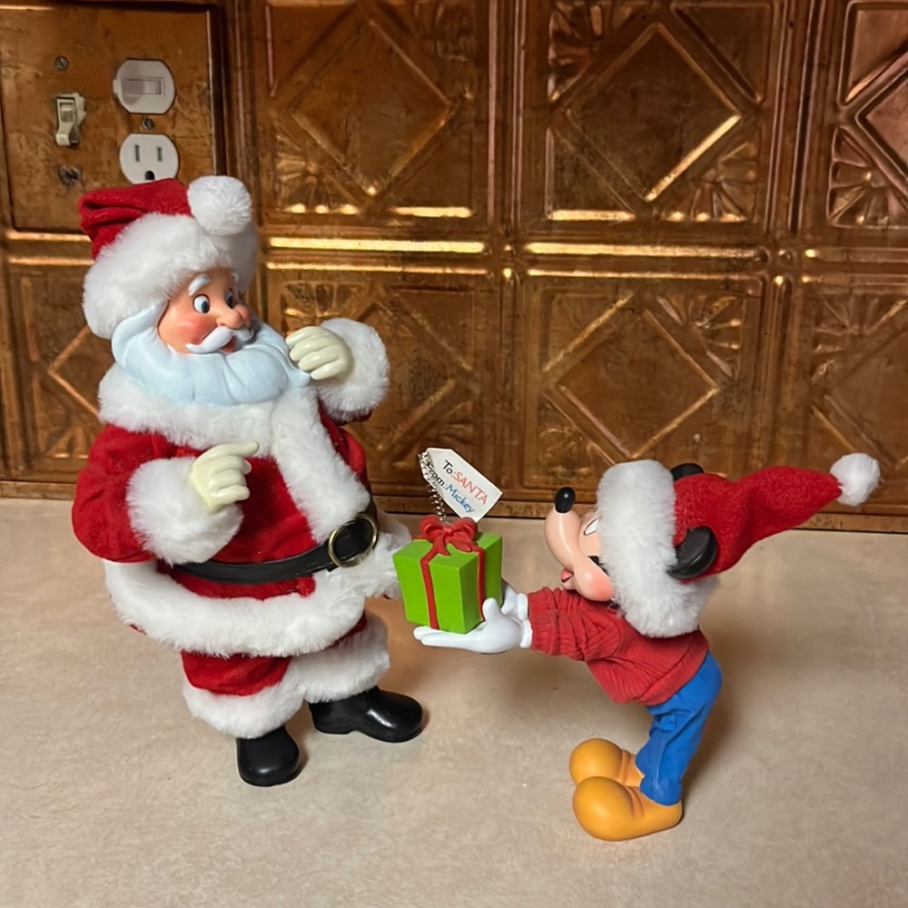 To Santa, From Mickey by Possible Dreams Walt Disney Showcase Collection